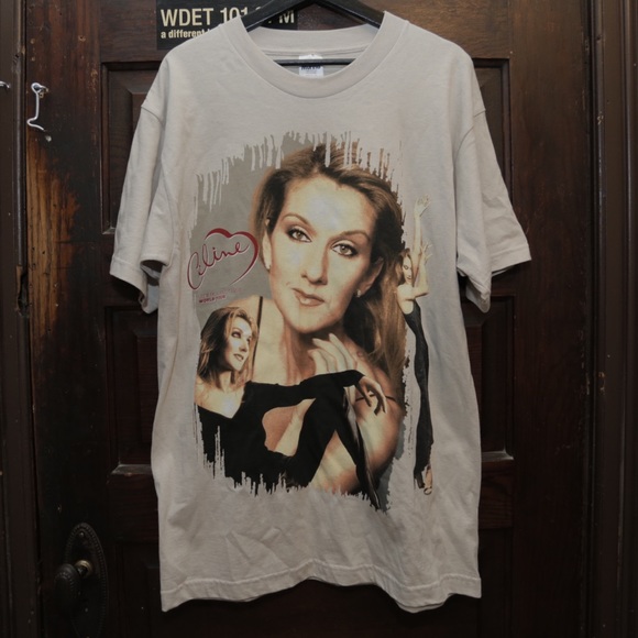 celine dion vintage t shirt